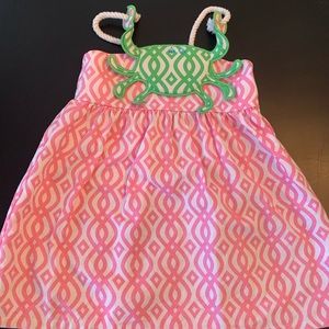 9-12 months Mudpie crab dress EUC $25.